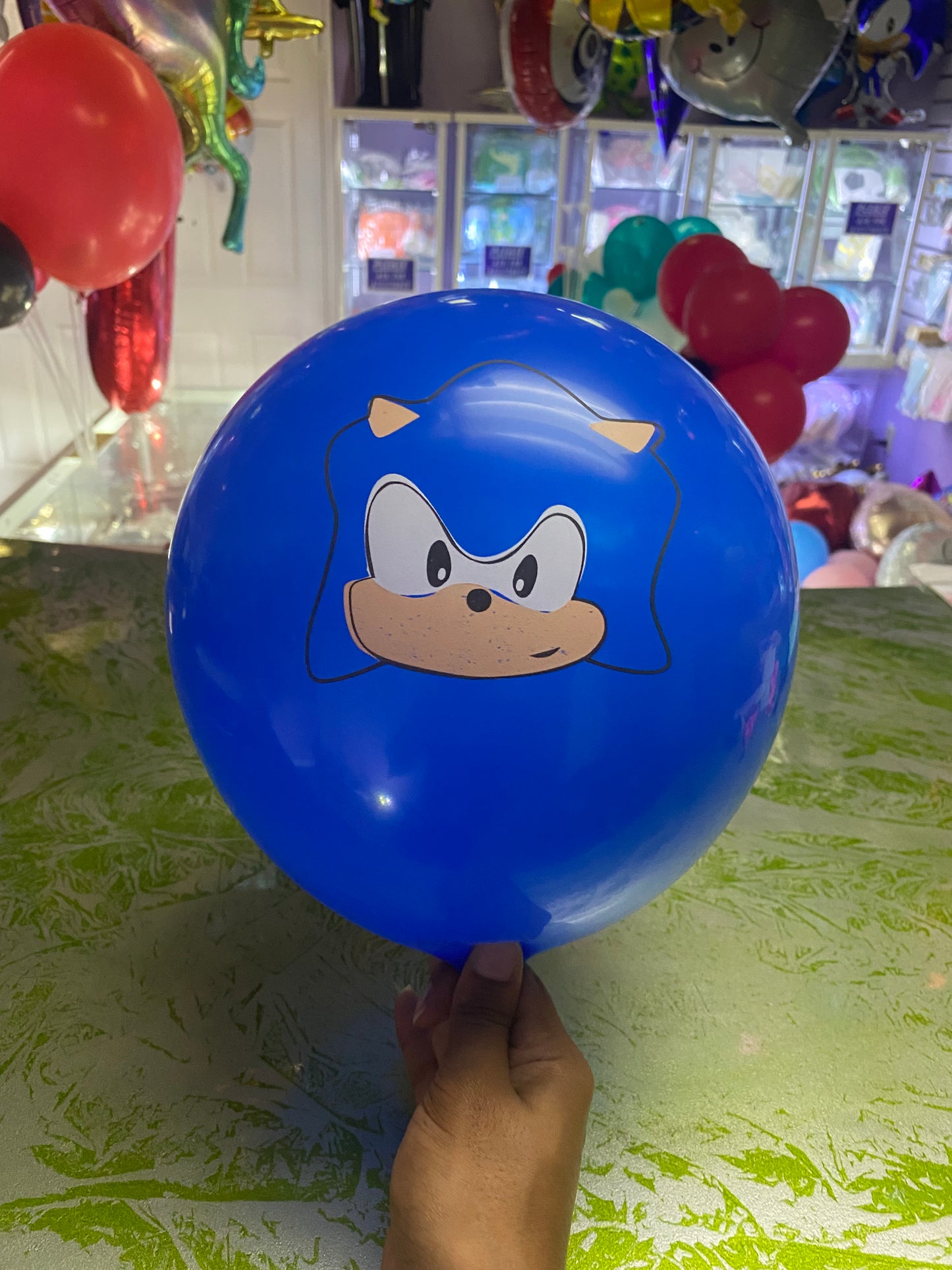 Sonic The Hedgehog Characters 12 Inch Latex Balloon