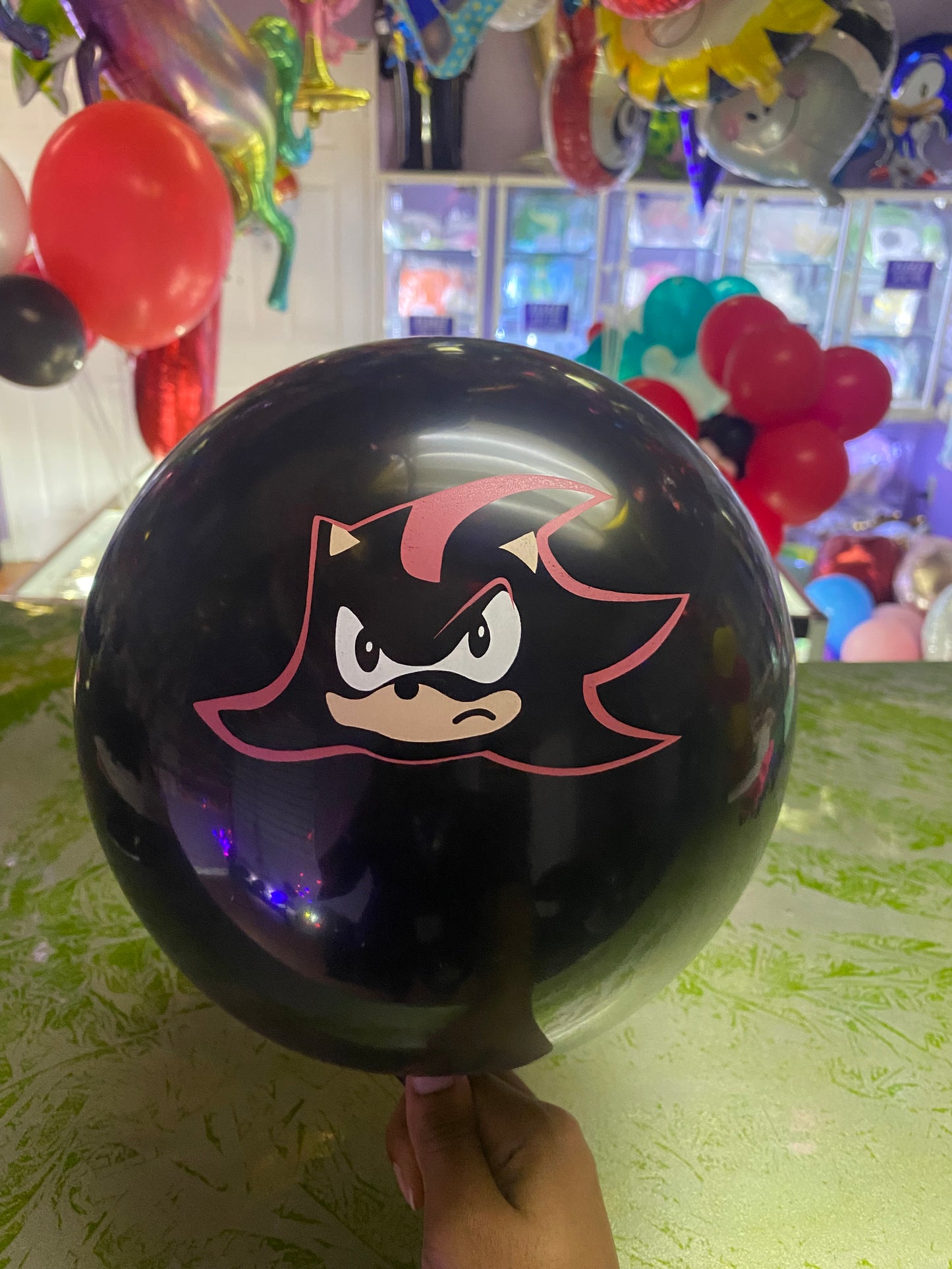 Sonic The Hedgehog Characters 12 Inch Latex Balloon