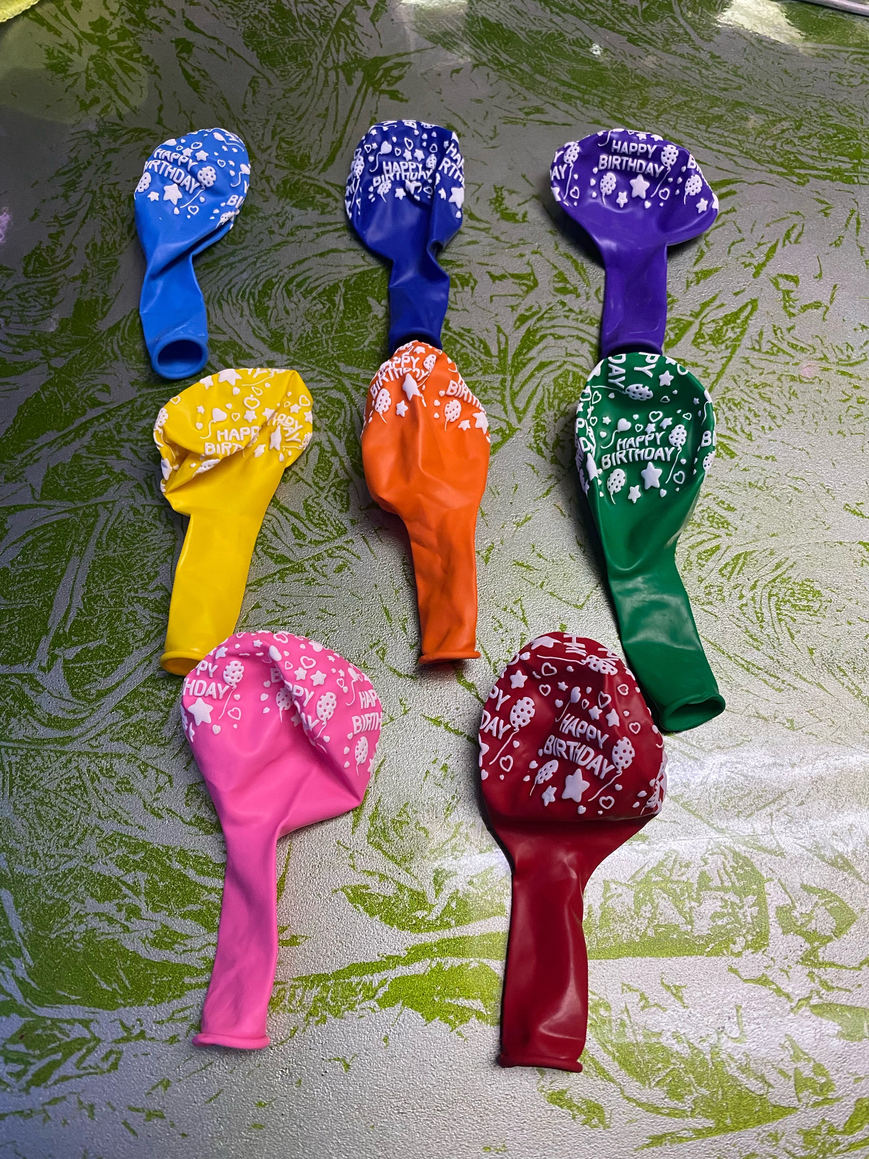 Birthday Latex Balloons