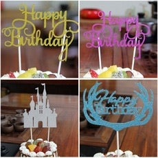 Cake and Cupcake Topper Sets