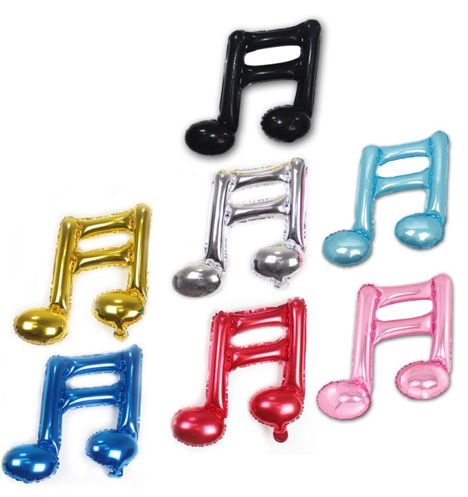 Music Notes Foil Balloon