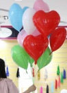 Plastic Heart Foil Balloon