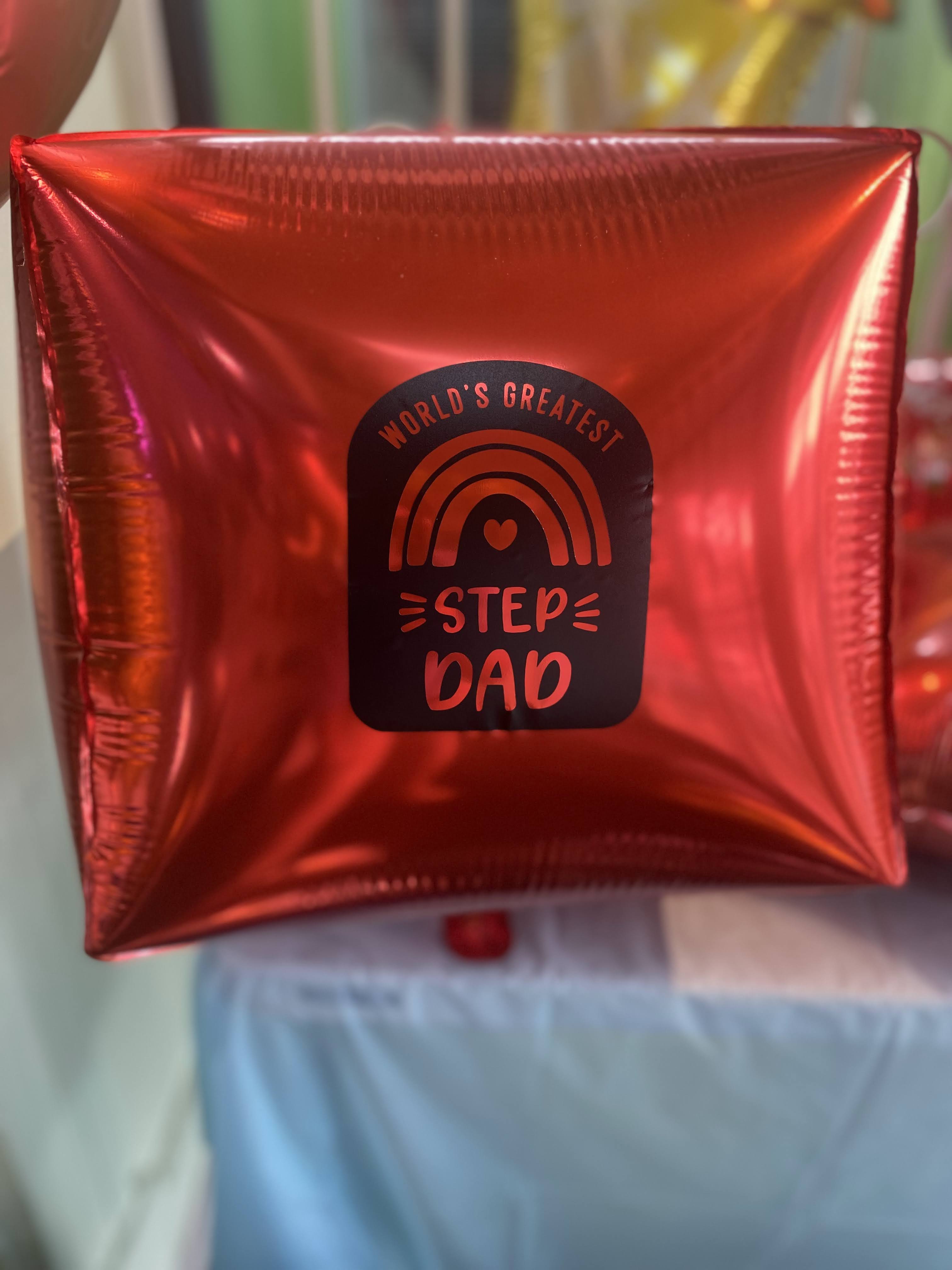 Custom Printed 24 Inch Cube Foil Balloon