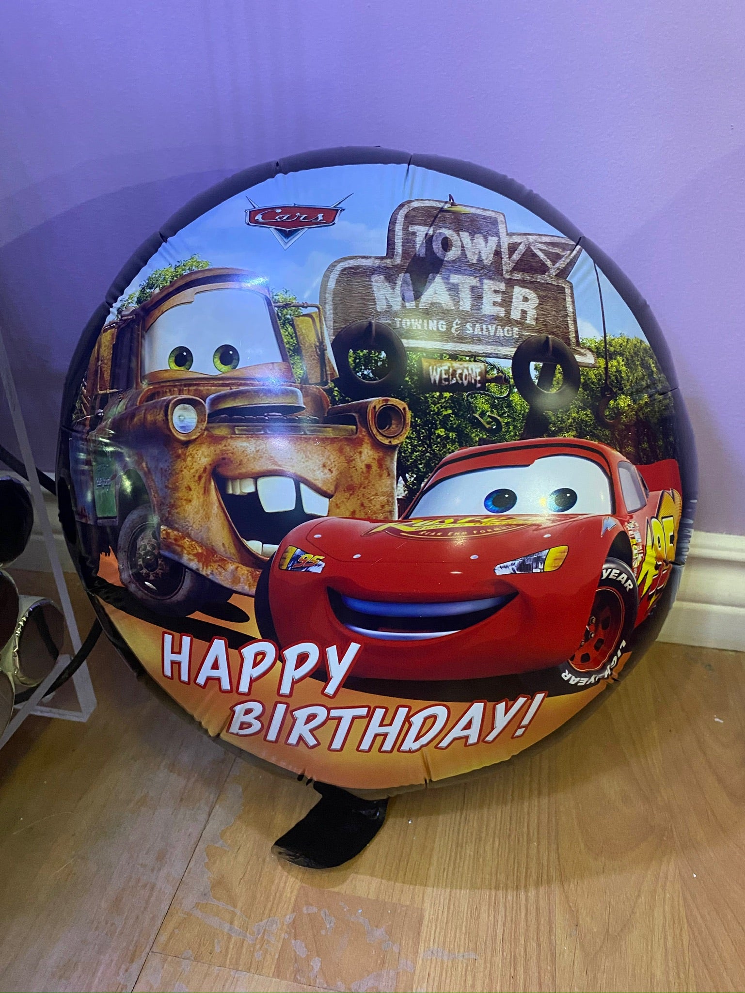 Happy Birthday 18 Inch Foil Balloon Helium Bouquet