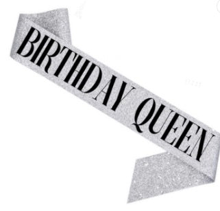 Birthday Sash
