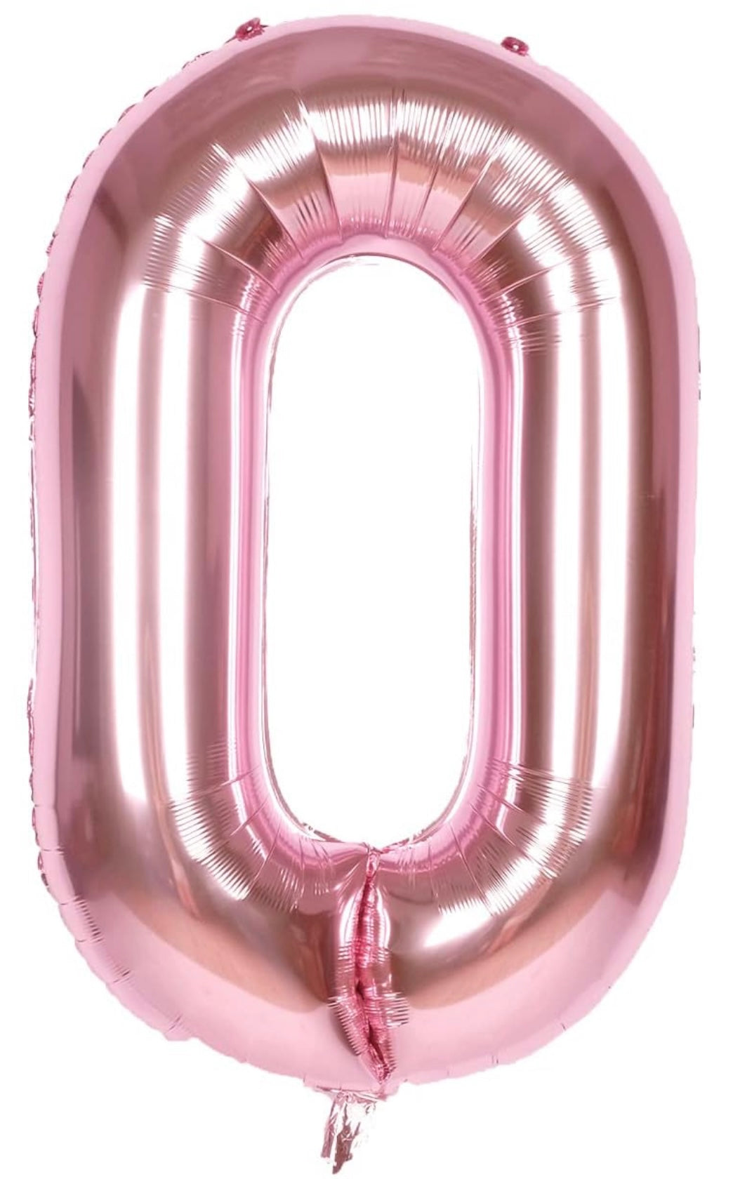 Number 0 40” Foil Balloon
