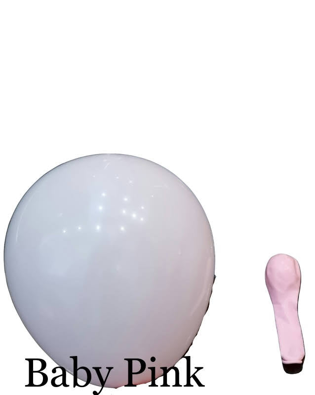 Pack of 10 - Pastel Latex Balloon 5 Inch