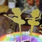 Ballerina 2pc Cupcake Topper Set