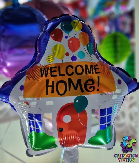 Welcome Home Foil Balloon