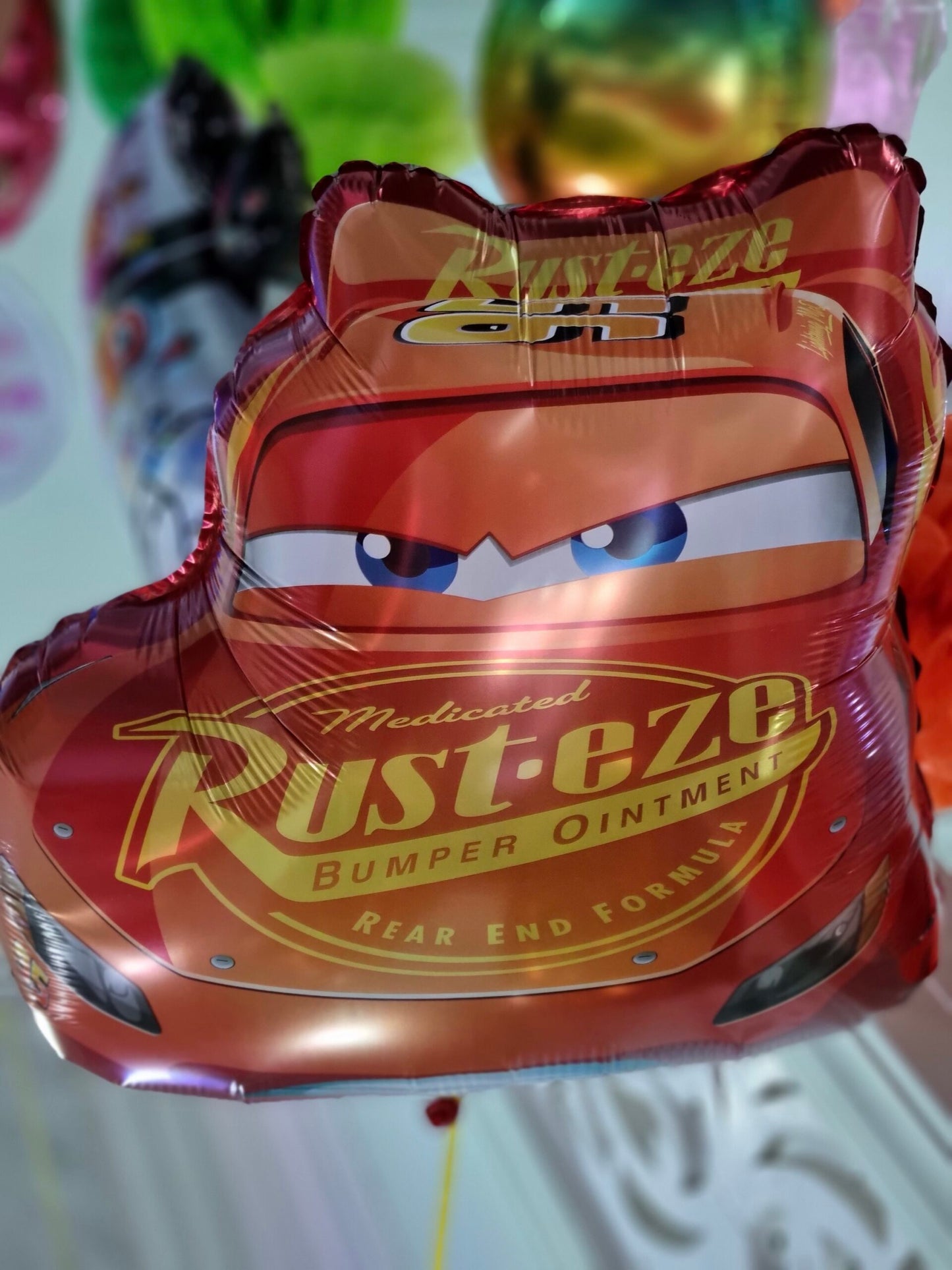 Cars Lightning McQueen Foil Balloon