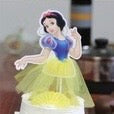 Princess Dresses Single Cake Topper