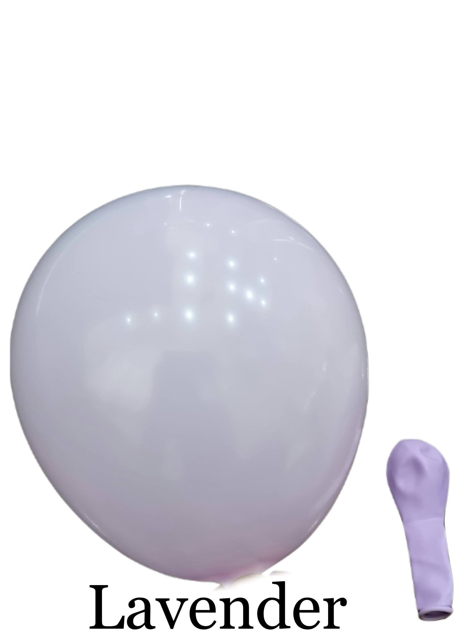 Pack of 20 - Pastel Latex Balloon 18 Inch