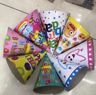 Patterned Party Hats