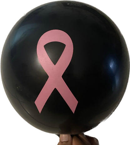 Breast Cancer Awareness 12 Inch Latex Balloon