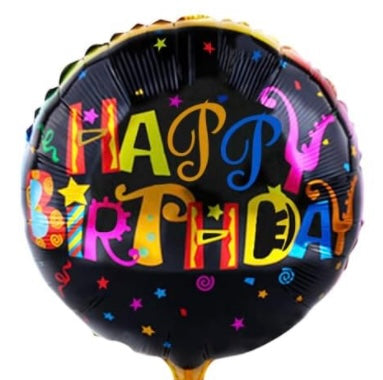 Happy Birthday 18 Inch Foil Balloon Helium Bouquet