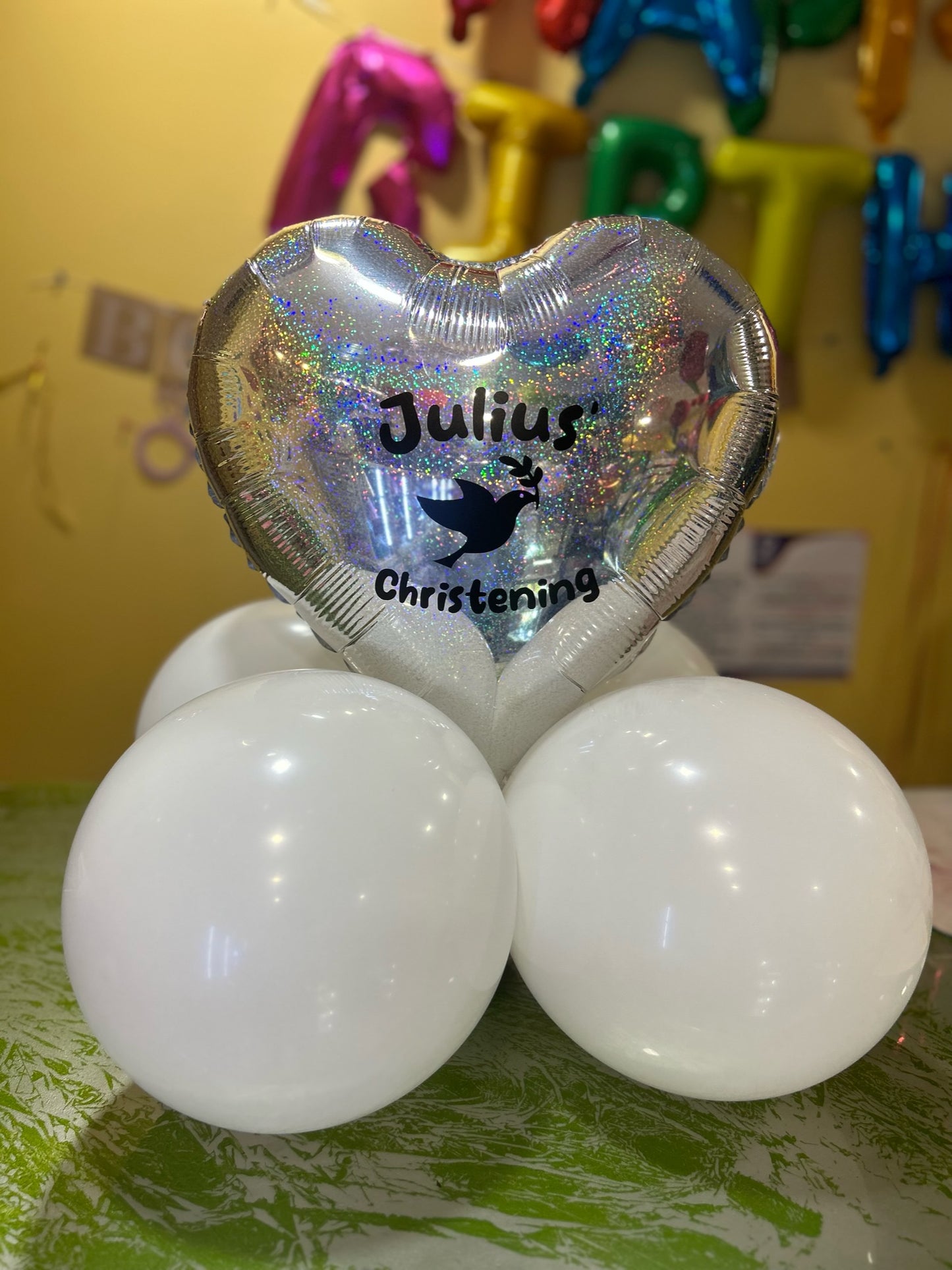 Custom Printed 18 Inch Heart Foil Balloon