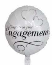 Congrats on Your Engagement Foil Balloon