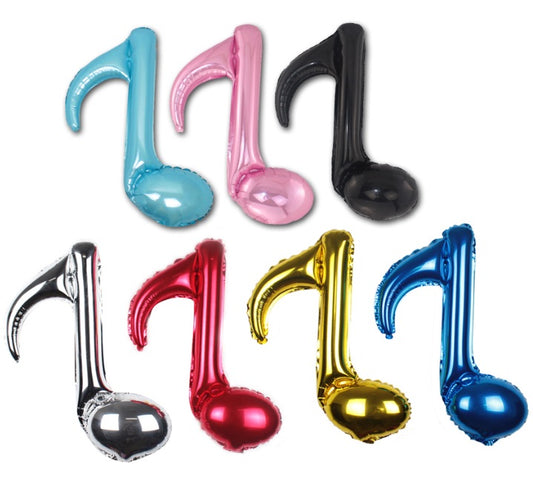 Music Notes Foil Balloon