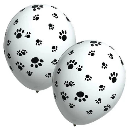 Pack of 10 - Dog Themed 12 Inch Latex