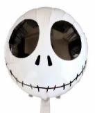 Halloween Jack Skellington Skeleton Head Foil Balloon