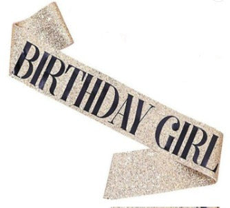 Birthday Sash
