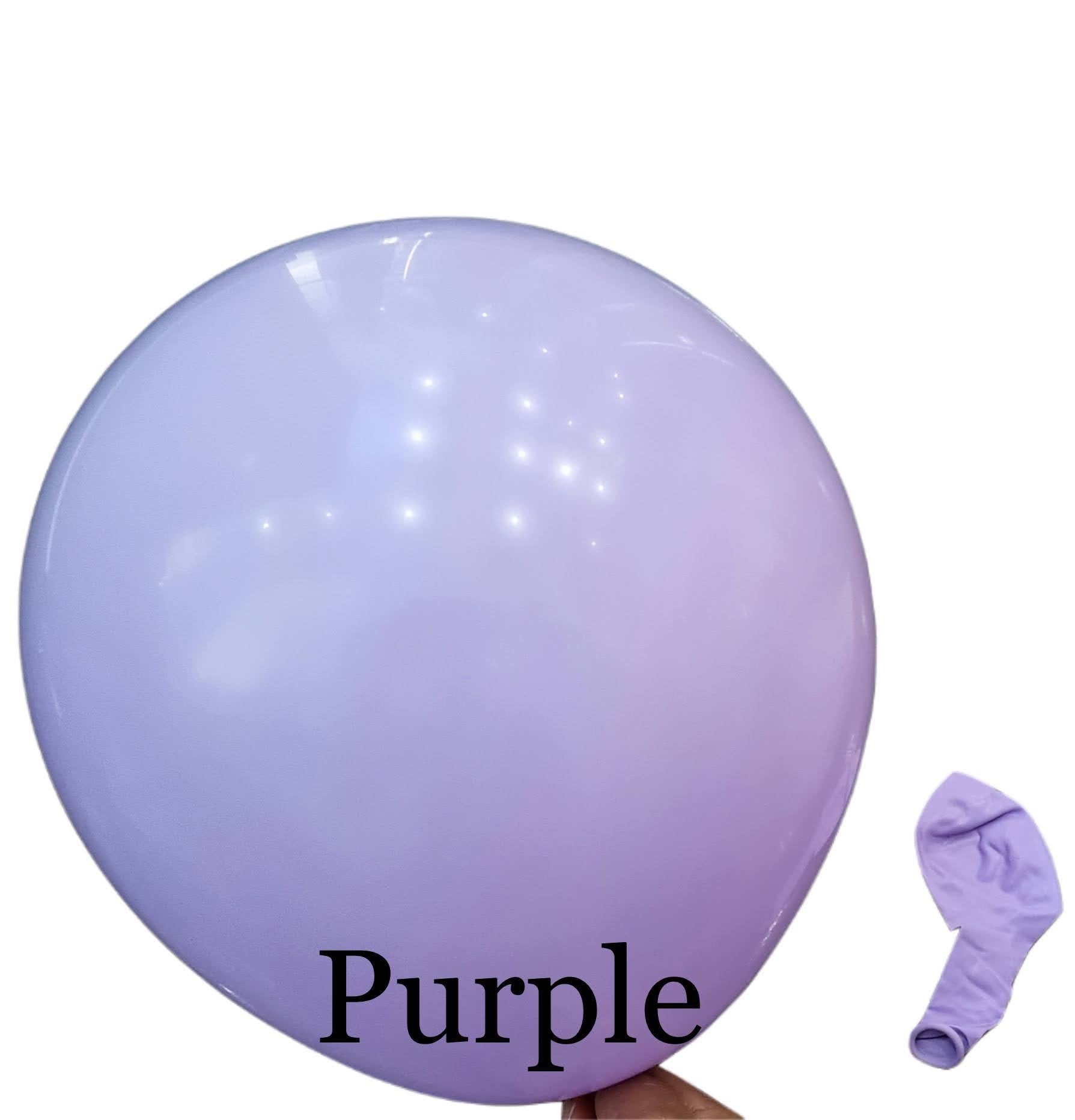 Pack of 20 - Pastel Latex Balloon 18 Inch