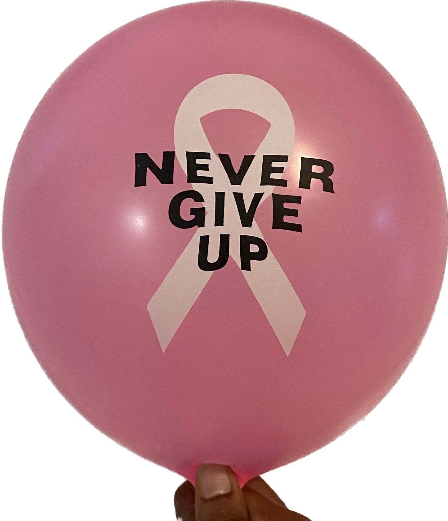 Breast Cancer Awareness 12 Inch Latex Balloon