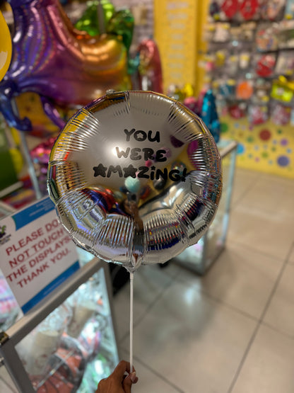 Custom Printed 18 Inch Round Foil Balloon