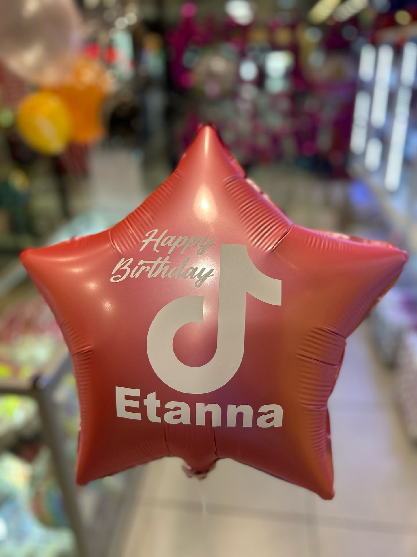 Custom Printed 18 Inch Star Foil Balloon