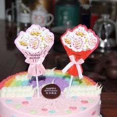 Cake and Cupcake Topper Sets