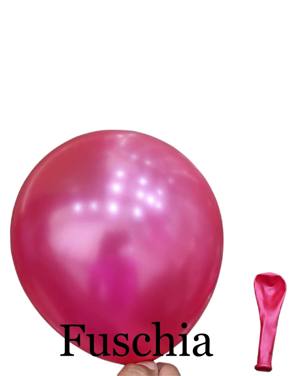 Pack of 10 - Pearl 5 Inch Latex Balloons