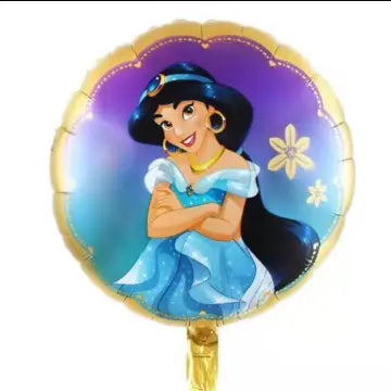 Disney Princess Jasmine 18 Inch Round Foil Balloon