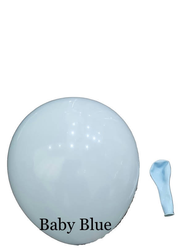 Pack of 10 - Pastel Latex Balloon 5 Inch