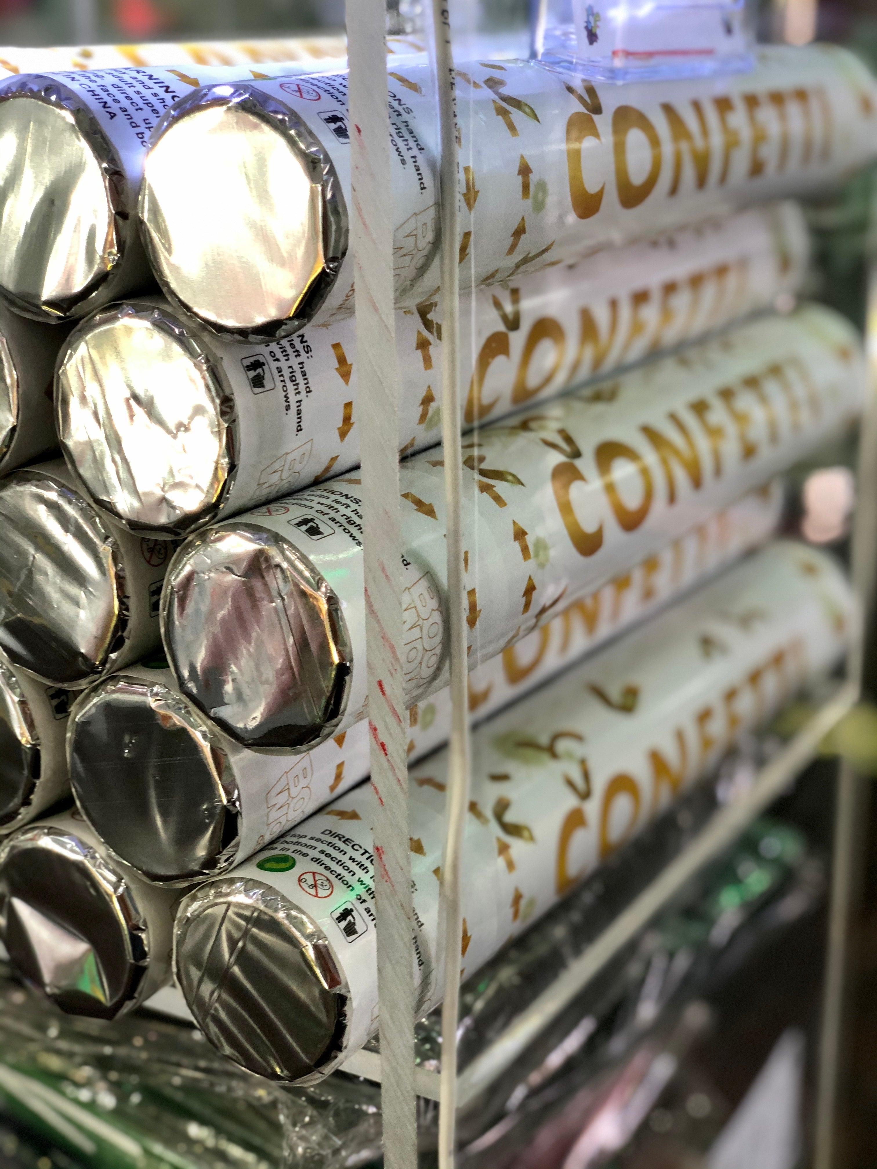 Confetti and Powder Cannons