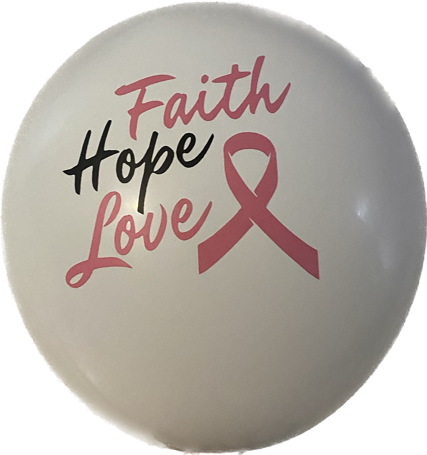 Breast Cancer Awareness 12 Inch Latex Balloon