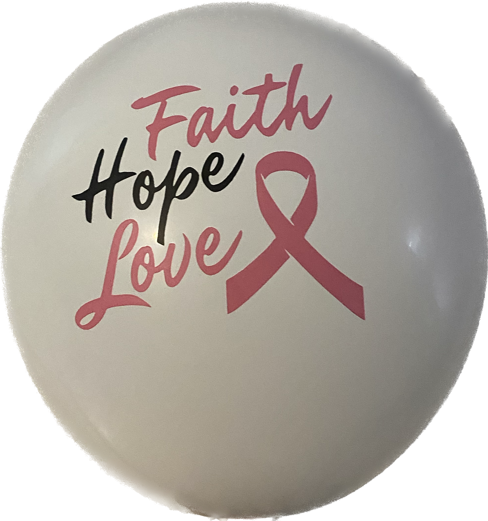 Breast Cancer Awareness 12 Inch Latex Balloon