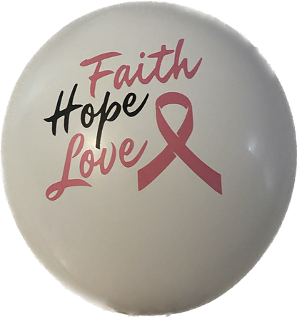 Breast Cancer Awareness 12 Inch Latex Balloon