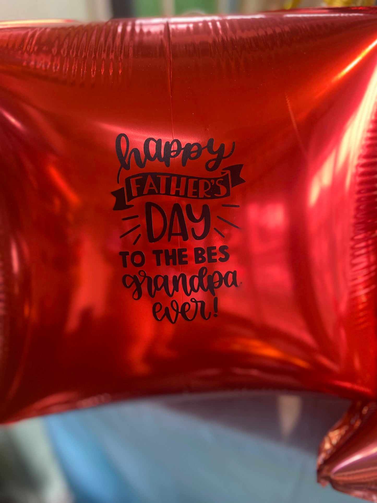 Custom Printed 24 Inch Cube Foil Balloon