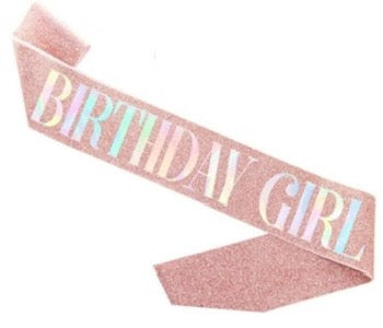 Birthday Sash