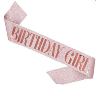 Birthday Sash