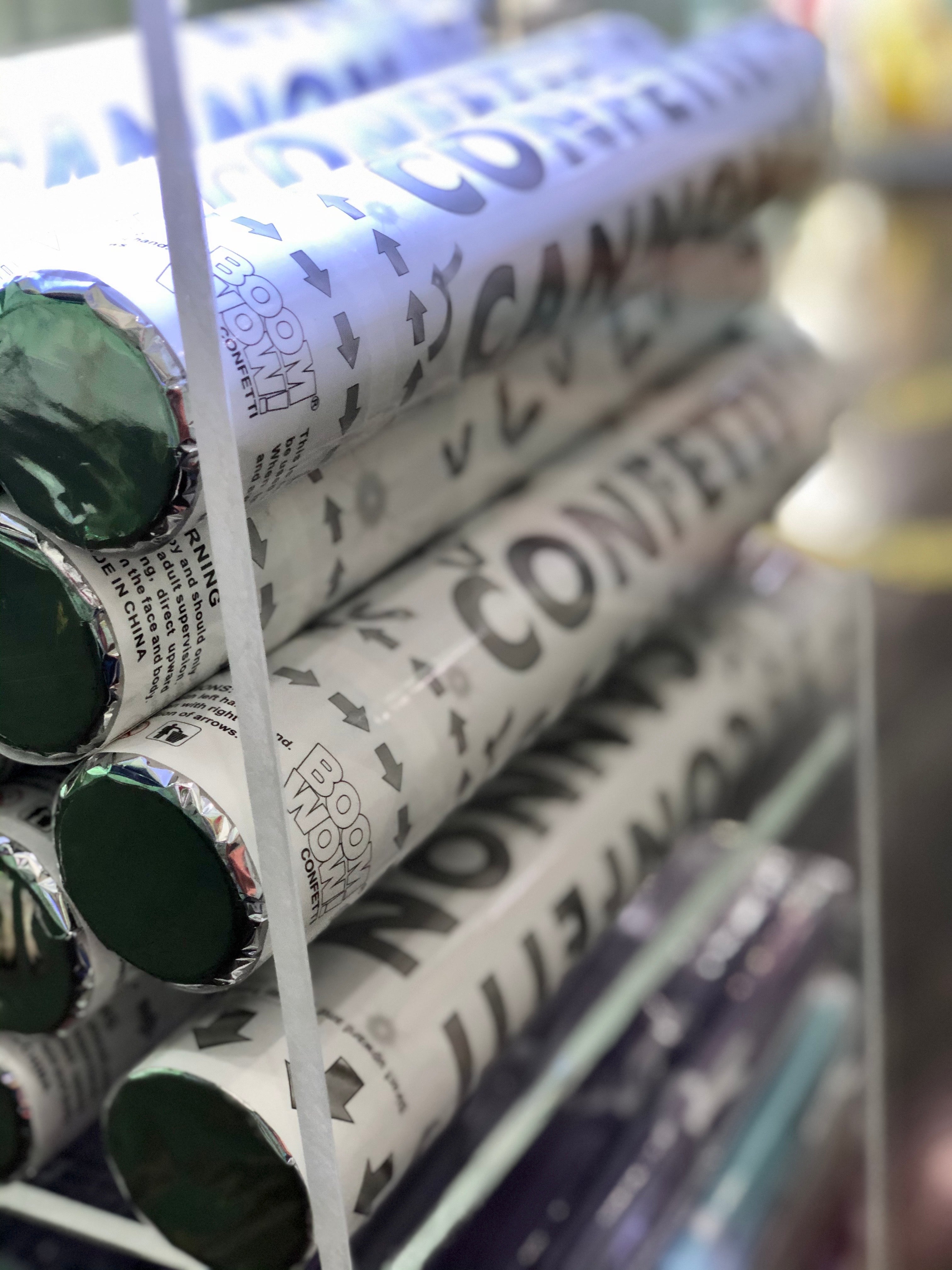 Confetti and Powder Cannons