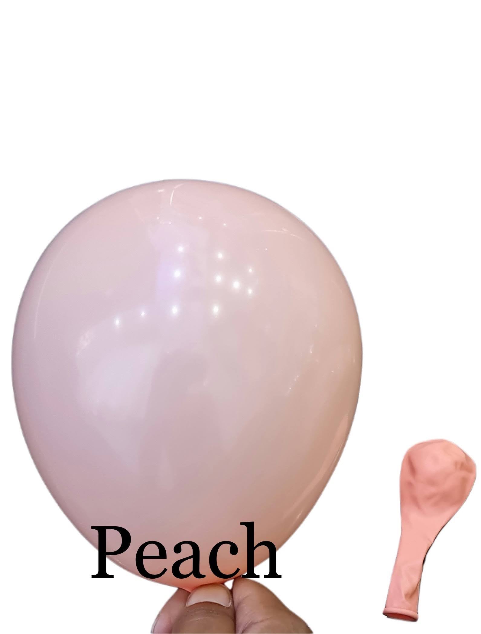 Pack of 10 - Pastel Latex Balloon 12 Inch