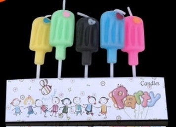 Ice Cream Lolly Candles