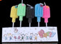 Ice Cream Lolly Candles