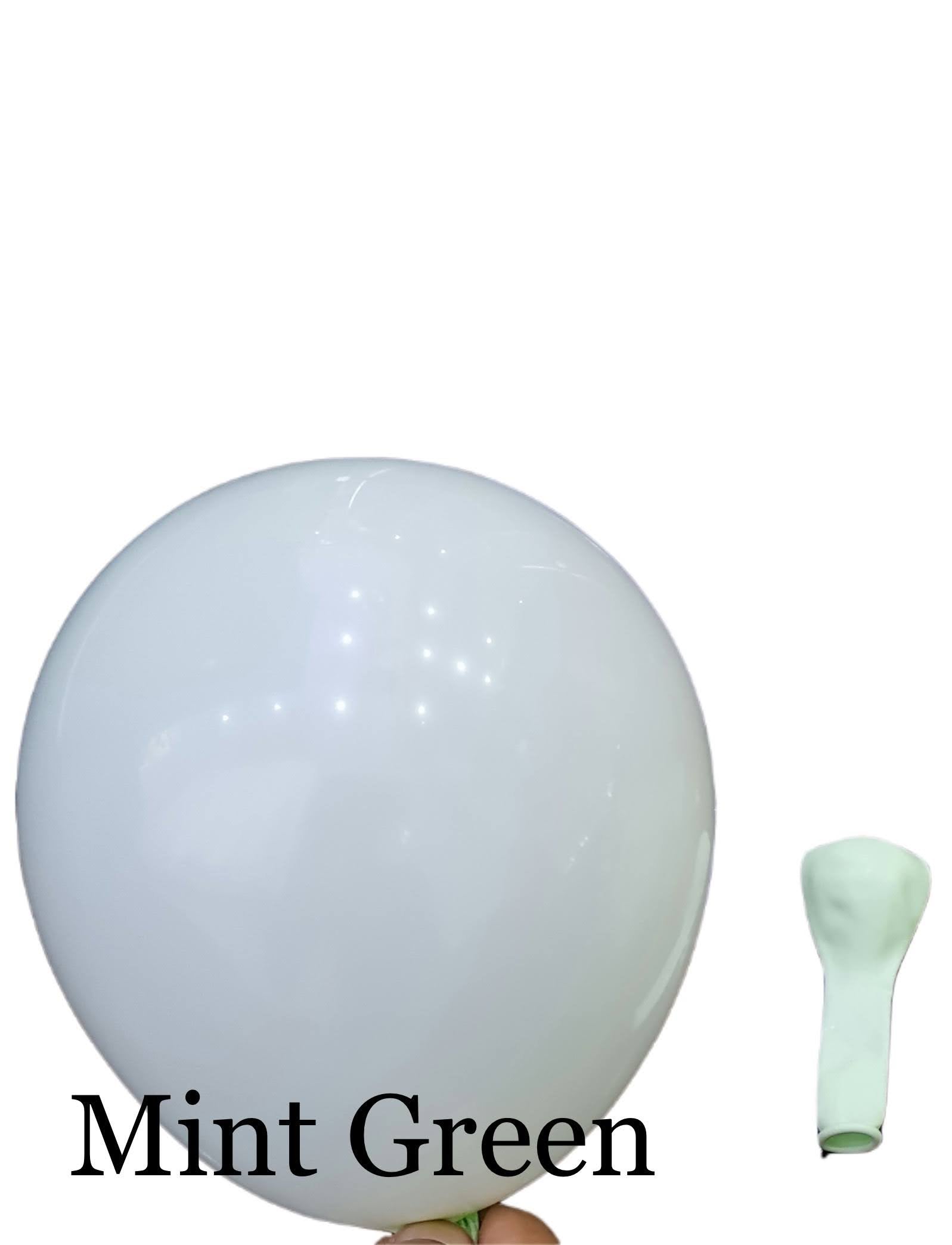 Pack of 10 - Pastel Latex Balloon 5 Inch
