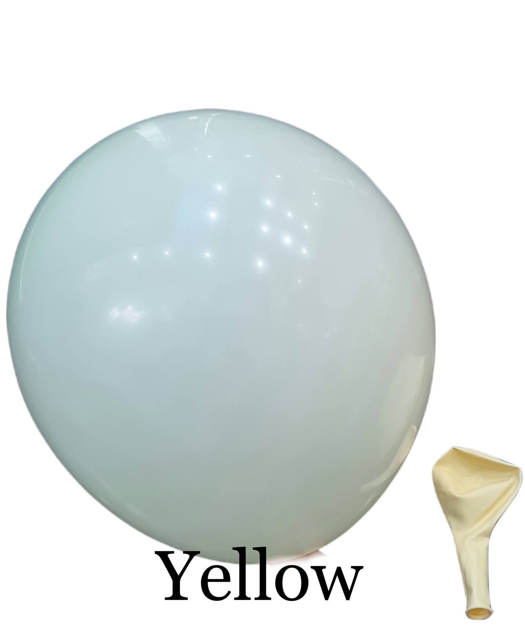 Pack of 20 - Pastel Latex Balloon 18 Inch