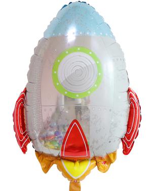 Rocket Spaceship Spacecraft Foil Balloon