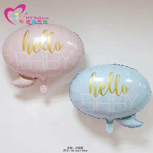 Speech Bubble Foil Balloon