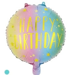 Happy Birthday 18 Inch Foil Balloon Helium Bouquet