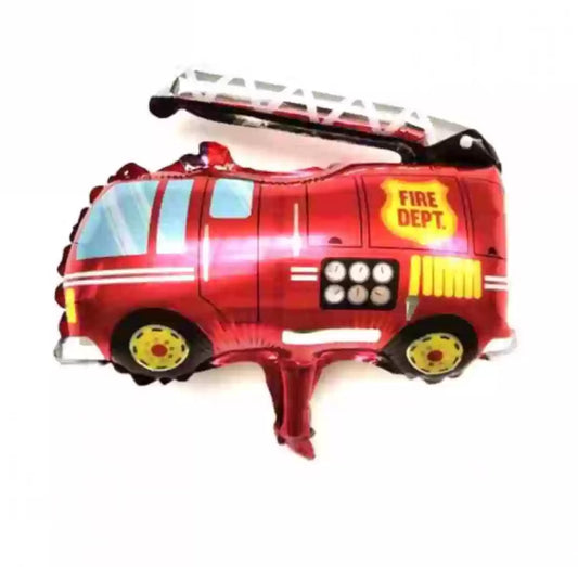 Fire Truck Foil Balloon